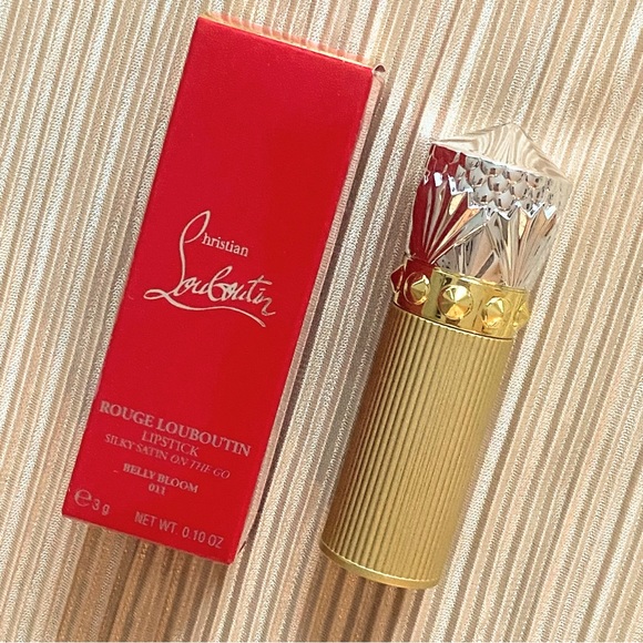 Christian Louboutin Belly Bloom Rouge Louboutin Silky Satin On The Go